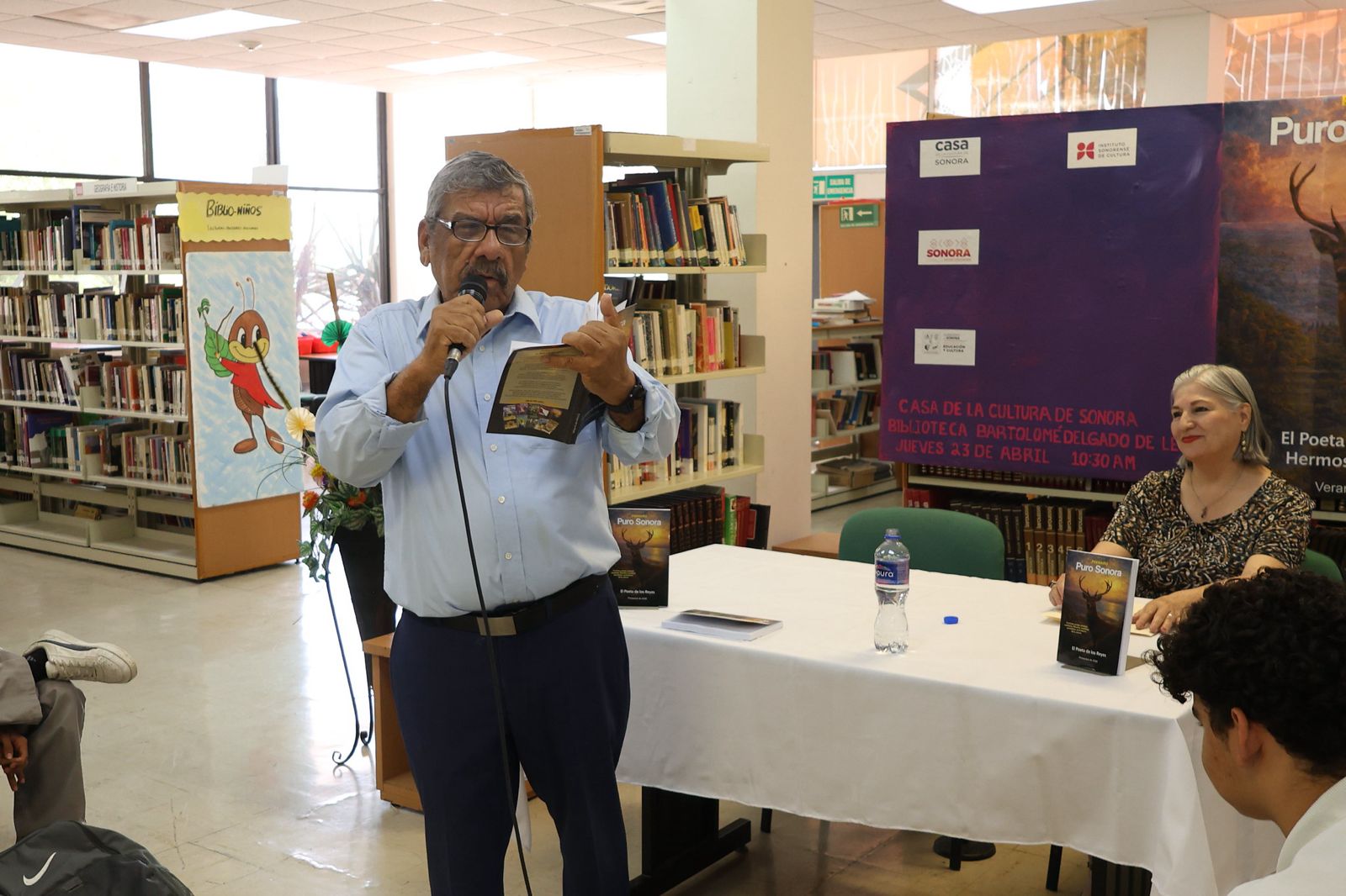 Gobierno de Sonora presenta el poemario Puro Sonora